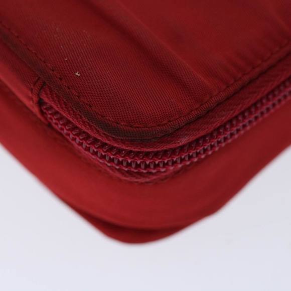 PRADA Shoulder Bag Nylon Red Auth bs12212 - Picture 16 of 16
